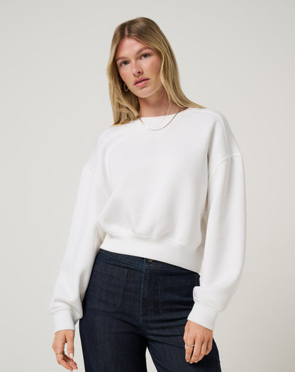 Cloudscape Pullover Snow White | Travis Mathew Popular