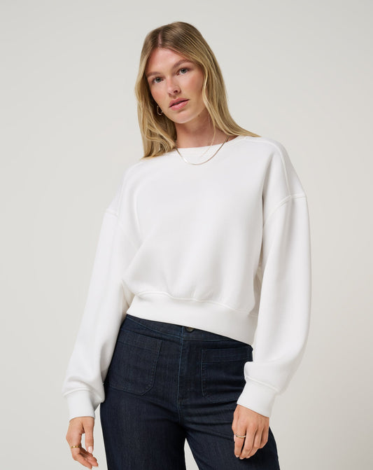 Cloudscape Pullover Snow White | Travis Mathew Popular