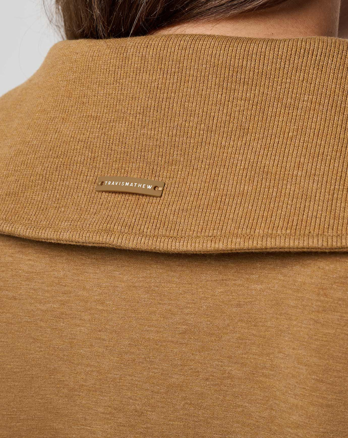 Save The Day Cloud Half Zip 2.0 Heather Spice | Travis Mathew New