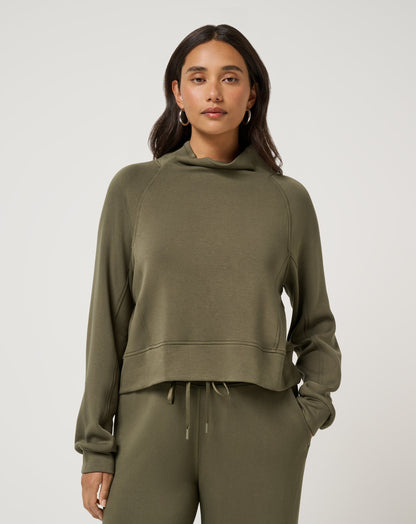 Skyloft Soft Funnel Neck Grape Leaf | Travis Mathew Trending