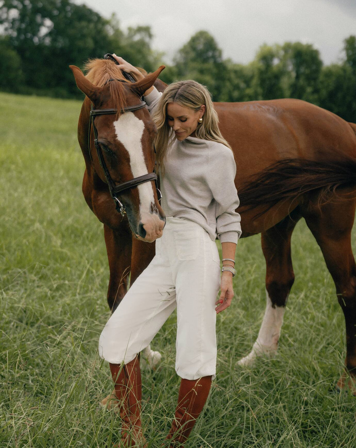 Skyloft Soft Funnel Neck Heather Savannah Tan | Travis Mathew Quality
