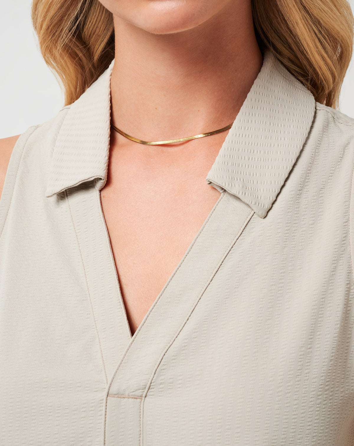 Timeless Breezeblend Polo Island Fossil | Travis Mathew Essential