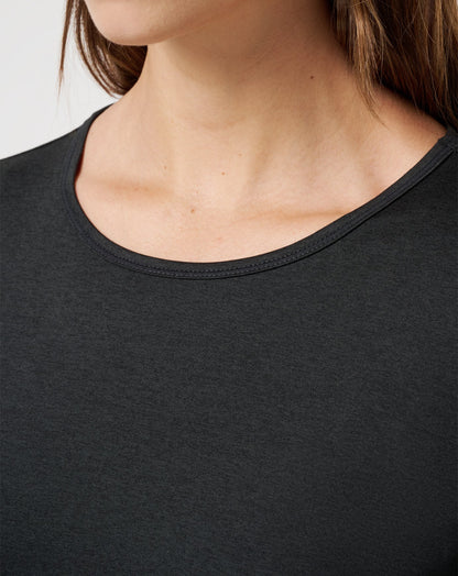 Skyloft Light Celestia Top Heather Black | Travis Mathew Value