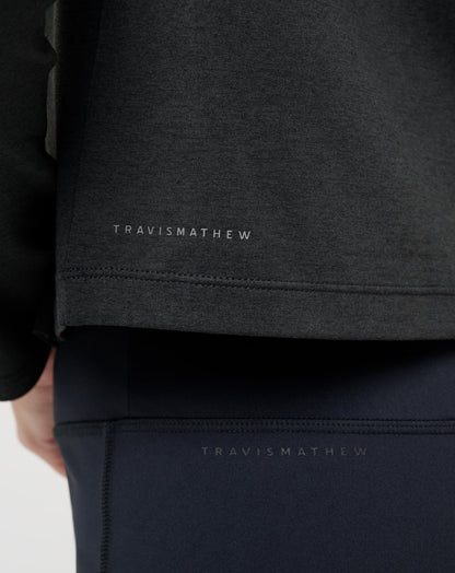 Skyloft Light Celestia Top Heather Black | Travis Mathew Value
