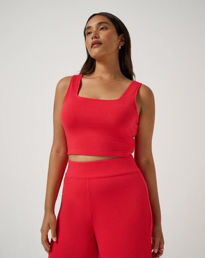 Evening Retreat Tank Tomato | Travis Mathew Exclusive