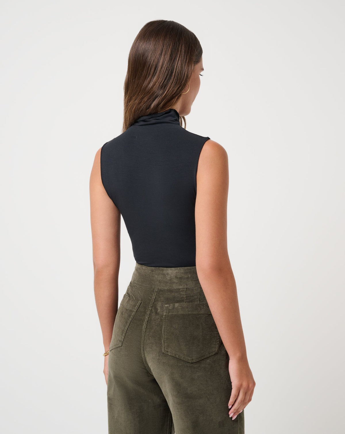 Captivate Mock Neck Top Black | Travis Mathew Special Offer