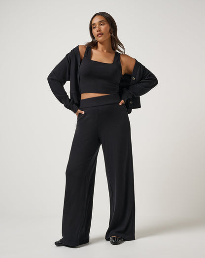 Evening Retreat Cardigan Black | Travis Mathew Exclusive