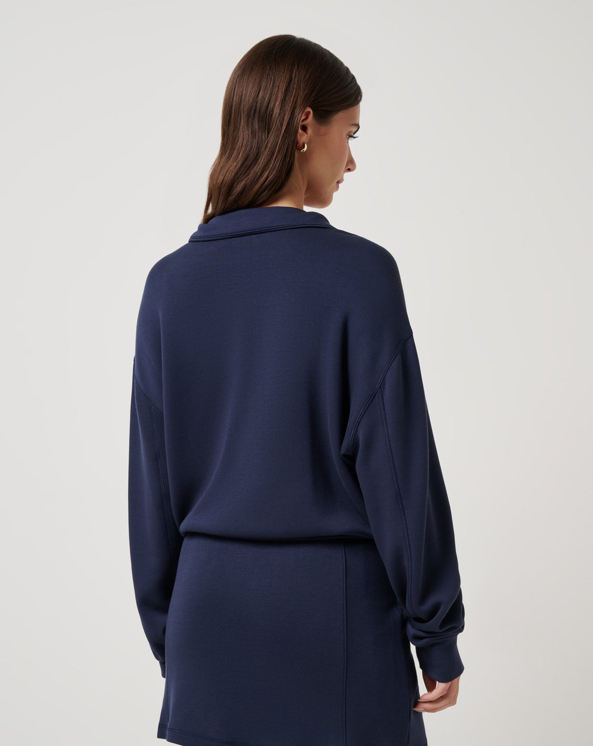 Skyloft Soft Echo Half Zip Navy Blazer | Travis Mathew Sale