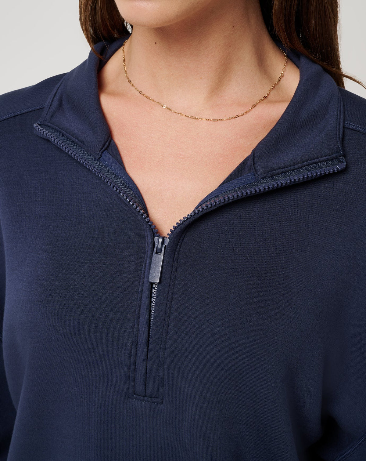 Skyloft Soft Echo Half Zip Navy Blazer | Travis Mathew Sale