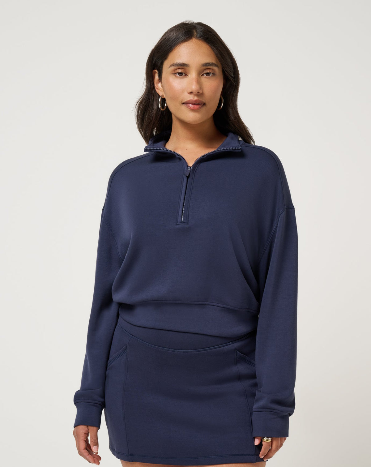 Skyloft Soft Echo Half Zip Navy Blazer | Travis Mathew Sale