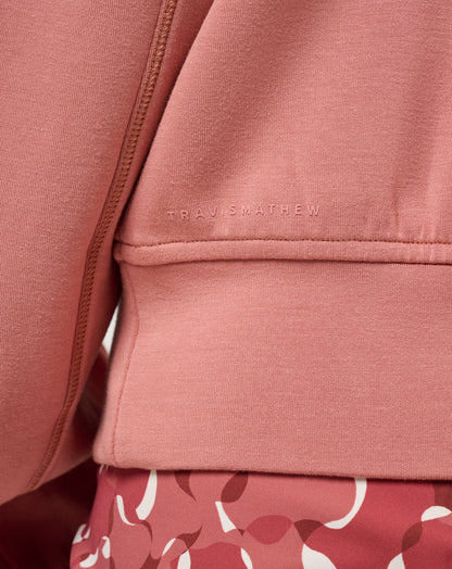 Skyloft Soft Echo Half Zip Brick Dust | Travis Mathew Latest