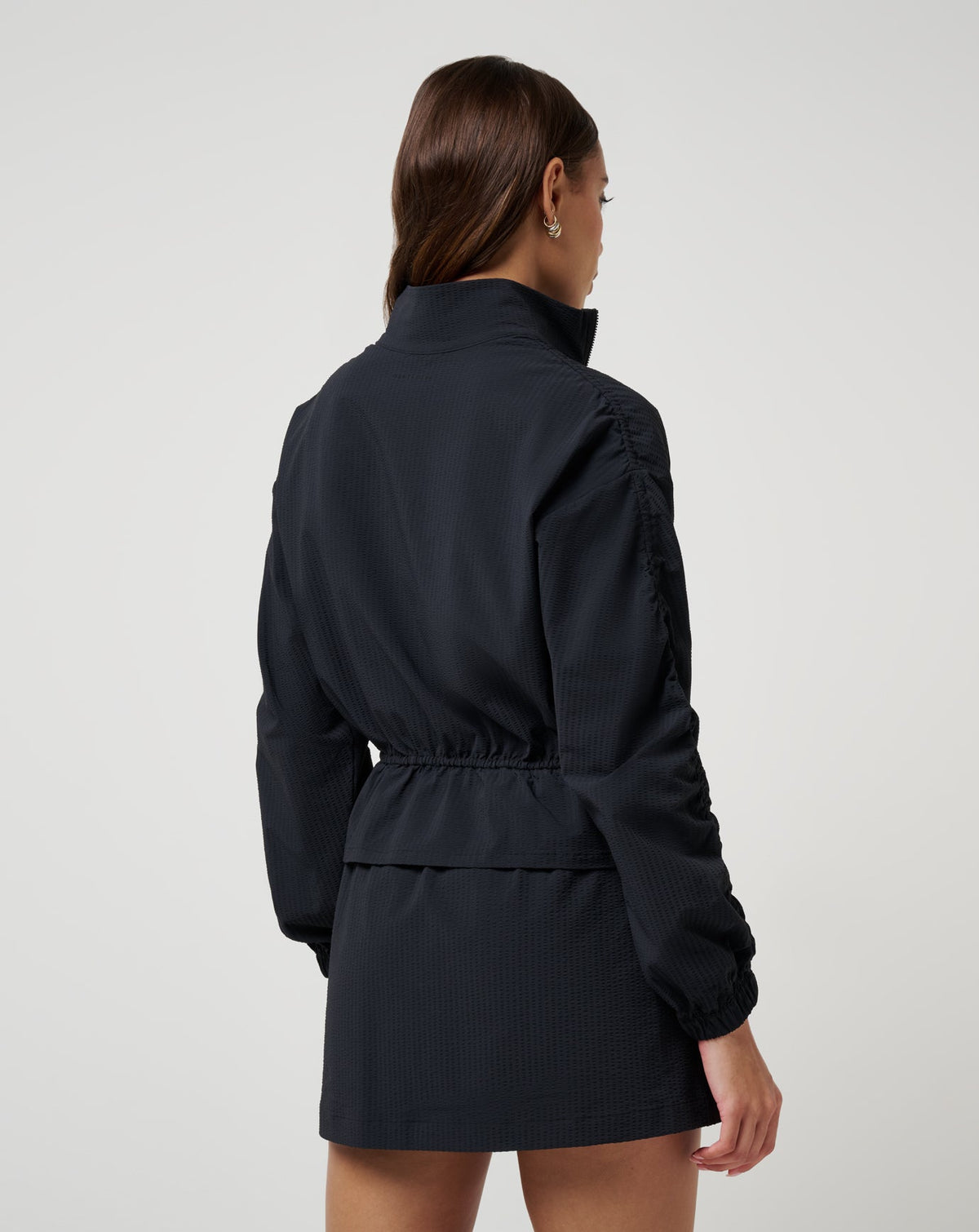 Timeless Breezeblend Full Zip Black | Travis Mathew Classic