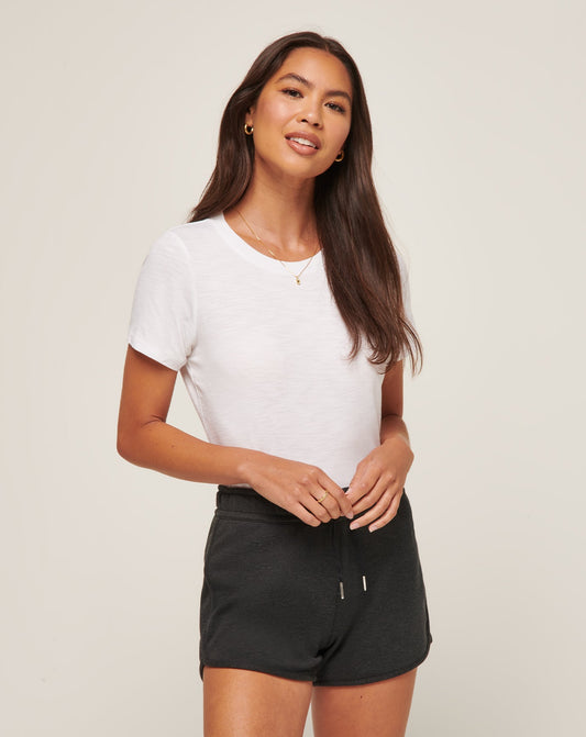 Cloud Jersey Tee White | Travis Mathew Exclusive