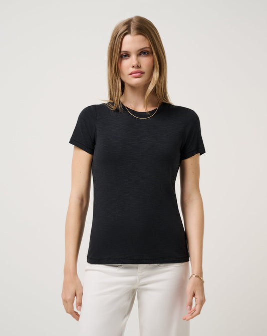 Cloud Jersey Tee Black | Travis Mathew Top Pick