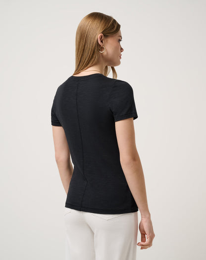 Cloud Jersey Tee Black | Travis Mathew Top Pick