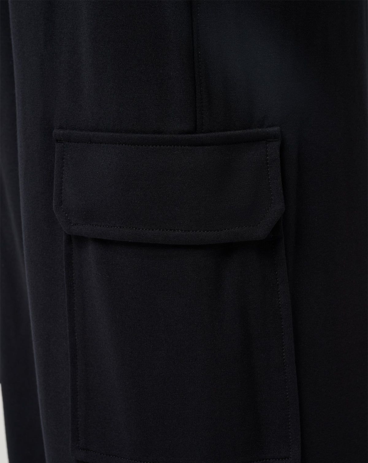 Friday Doubleknit Utility Wide Leg Pant Black | Travis Mathew New