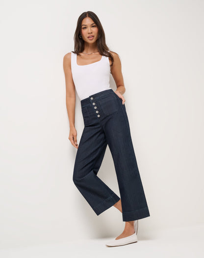 Everyday Denim Ankle Pant Indigo Rinse | Travis Mathew Quality