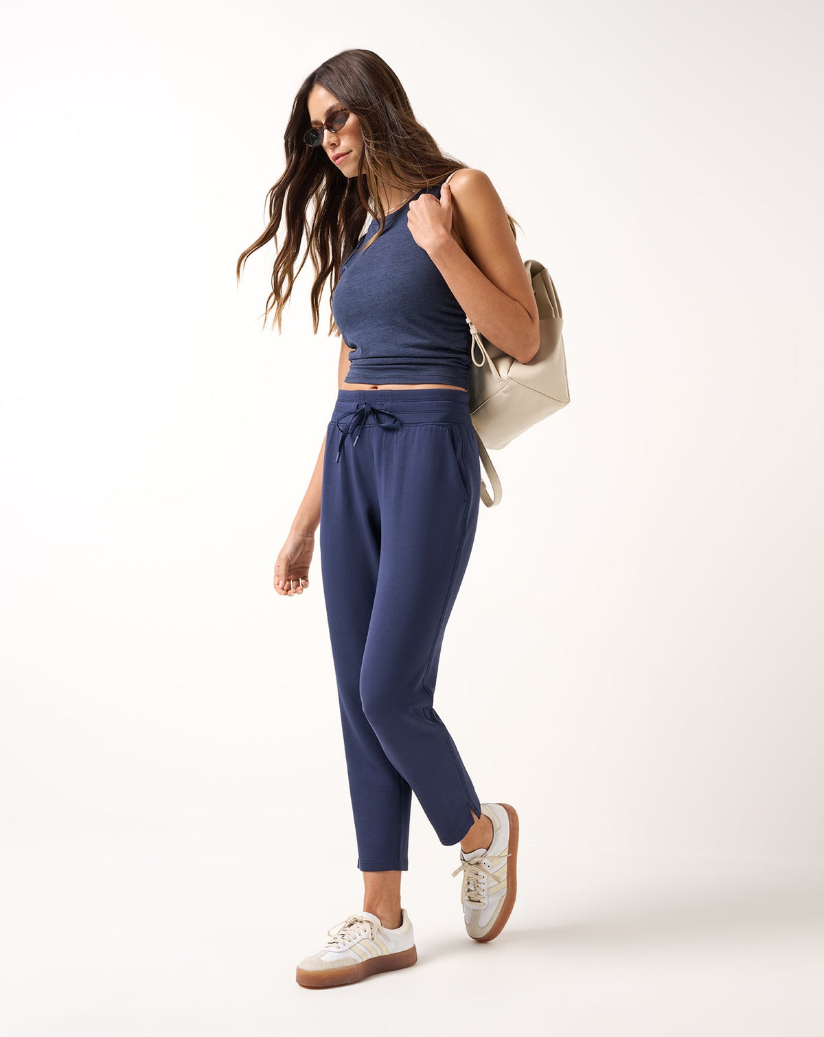 Skyloft Soft Ankle Pant Navy Blazer | Travis Mathew Quality