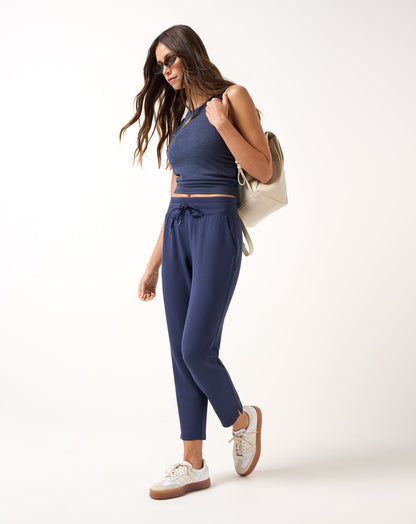Skyloft Soft Ankle Pant Navy Blazer | Travis Mathew Quality