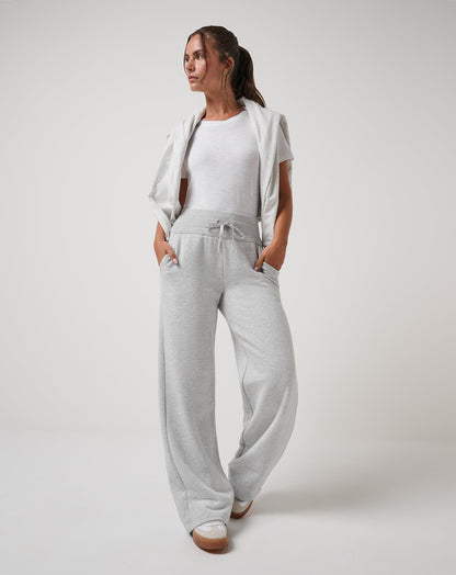 Save The Day 2.0 Cloud Pant Heather Light Grey | Travis Mathew Classic