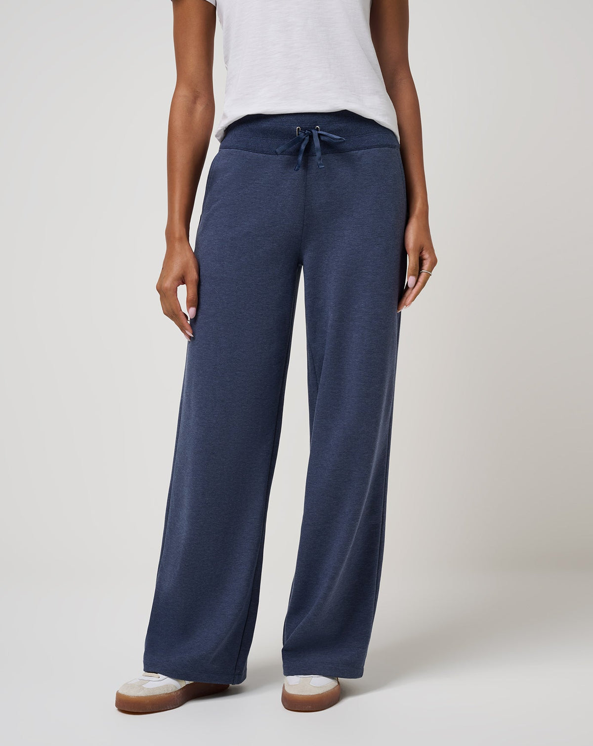 Save The Day 2.0 Cloud Pant Heather Navy Blazer | Travis Mathew Latest