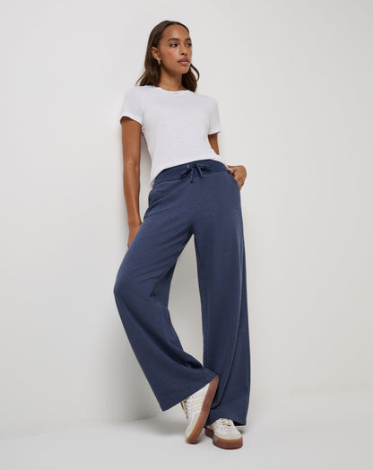 Save The Day 2.0 Cloud Pant Heather Navy Blazer | Travis Mathew Latest