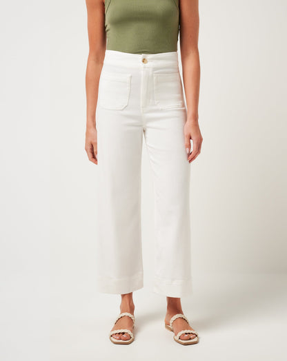 Everyday Ankle Pant White | Travis Mathew Quality