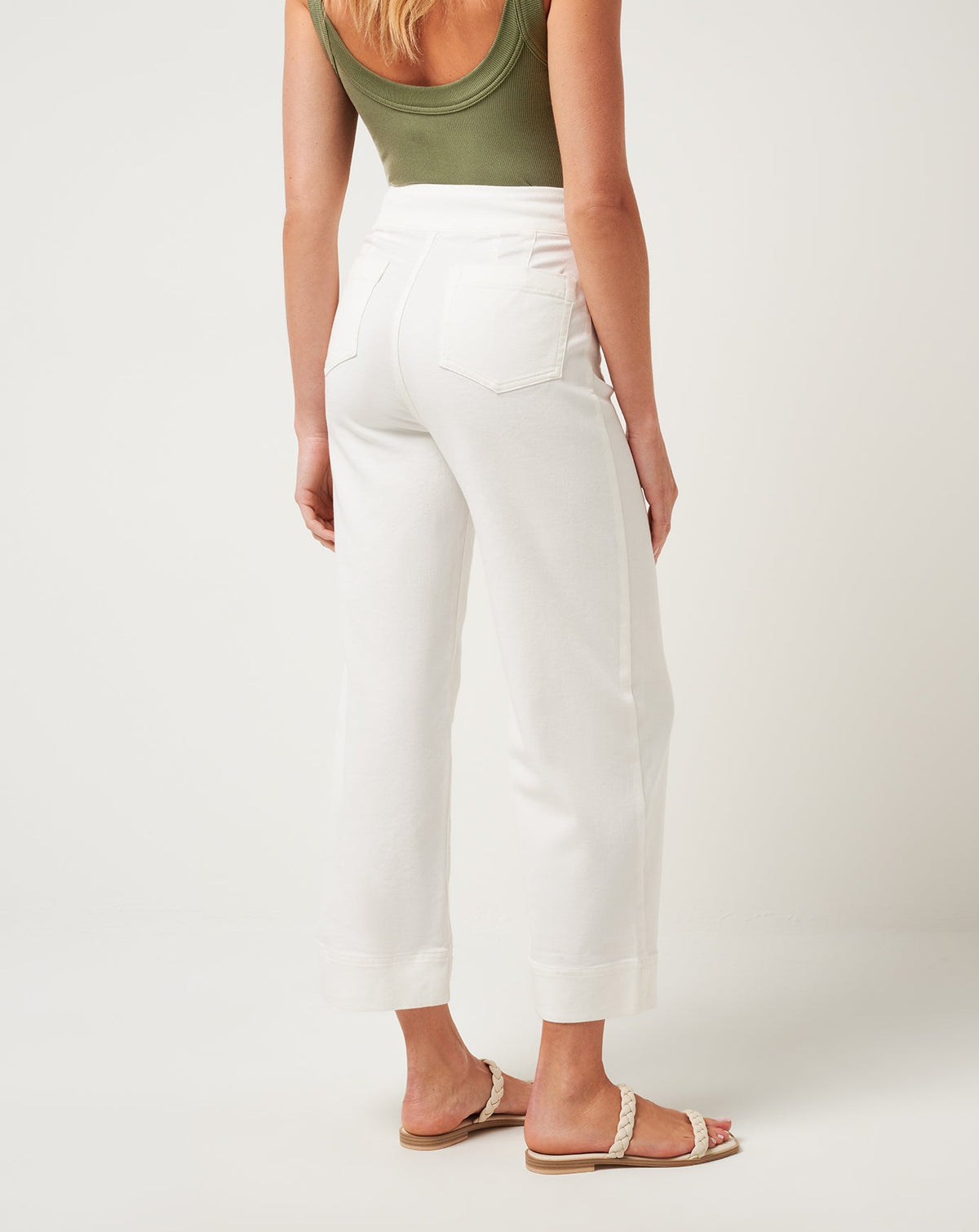 Everyday Ankle Pant White | Travis Mathew Quality
