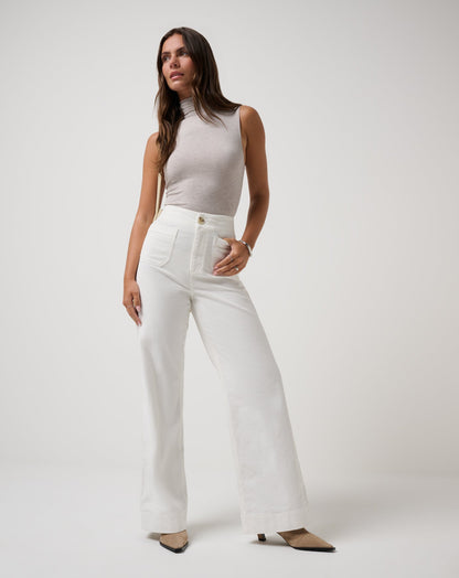 Everyday Cord Long Pant Snow White | Travis Mathew Discount