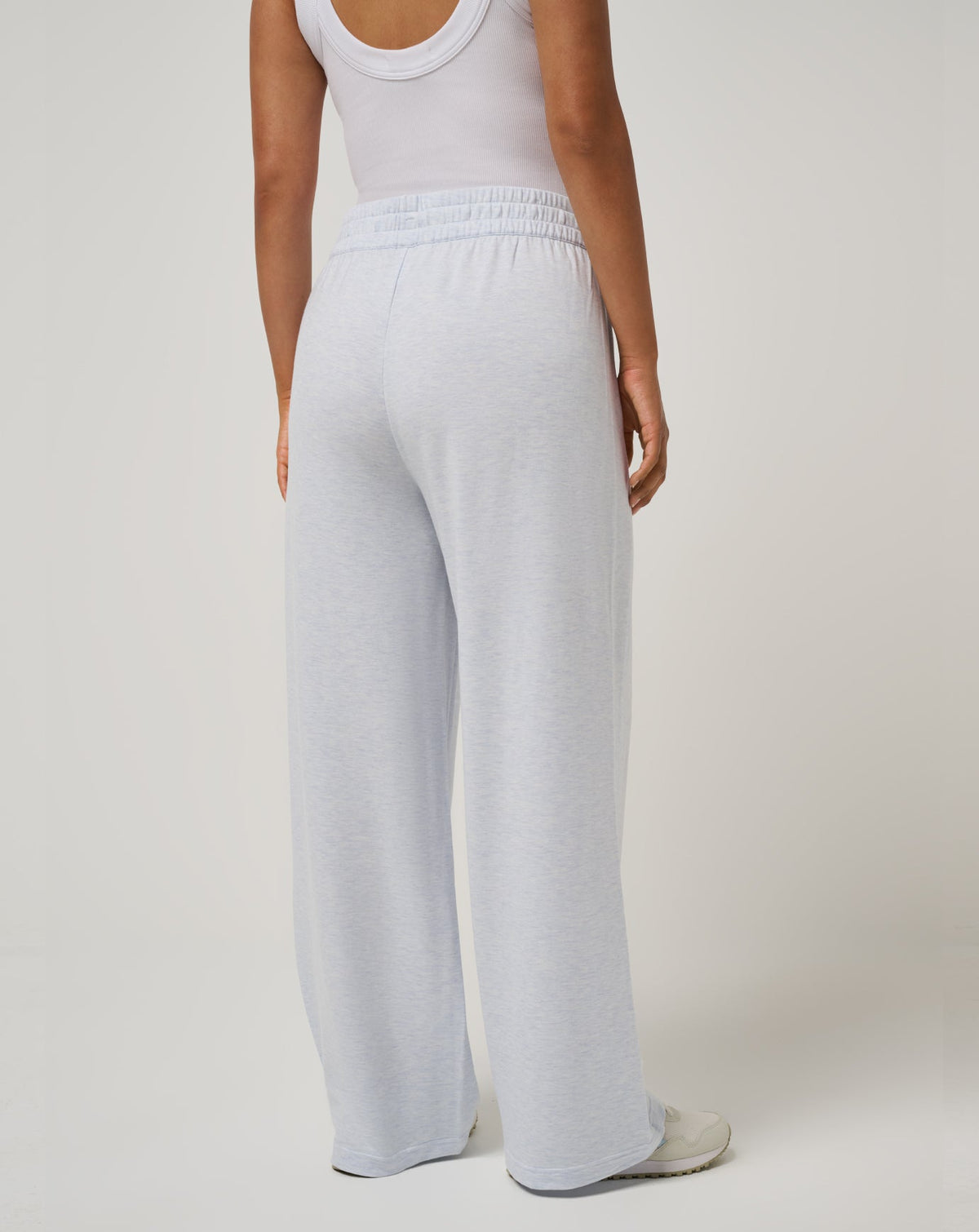 Cloud Terry Wide Leg Pant Heather Ancient Water | Travis Mathew Trusted