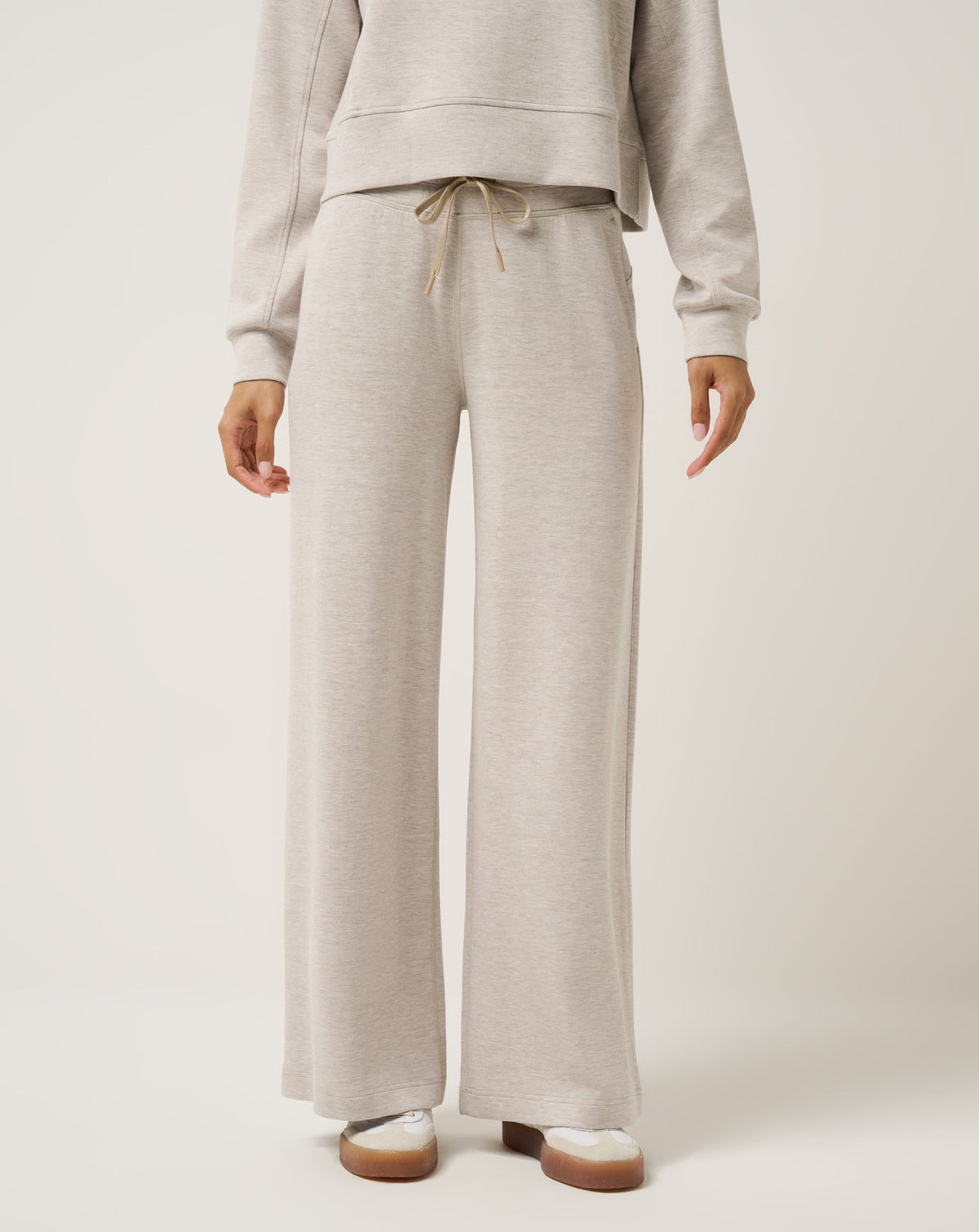 Skyloft Soft Wide Leg Pant Heather Savannah Tan | Travis Mathew Discount