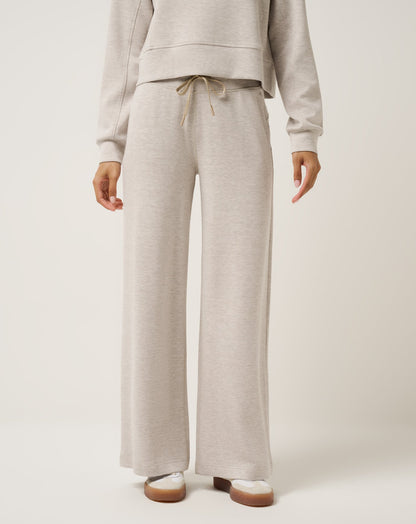 Skyloft Soft Wide Leg Pant Heather Savannah Tan | Travis Mathew Discount
