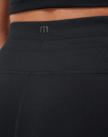Moveknit Tie Bonded Legging Black | Travis Mathew Trending