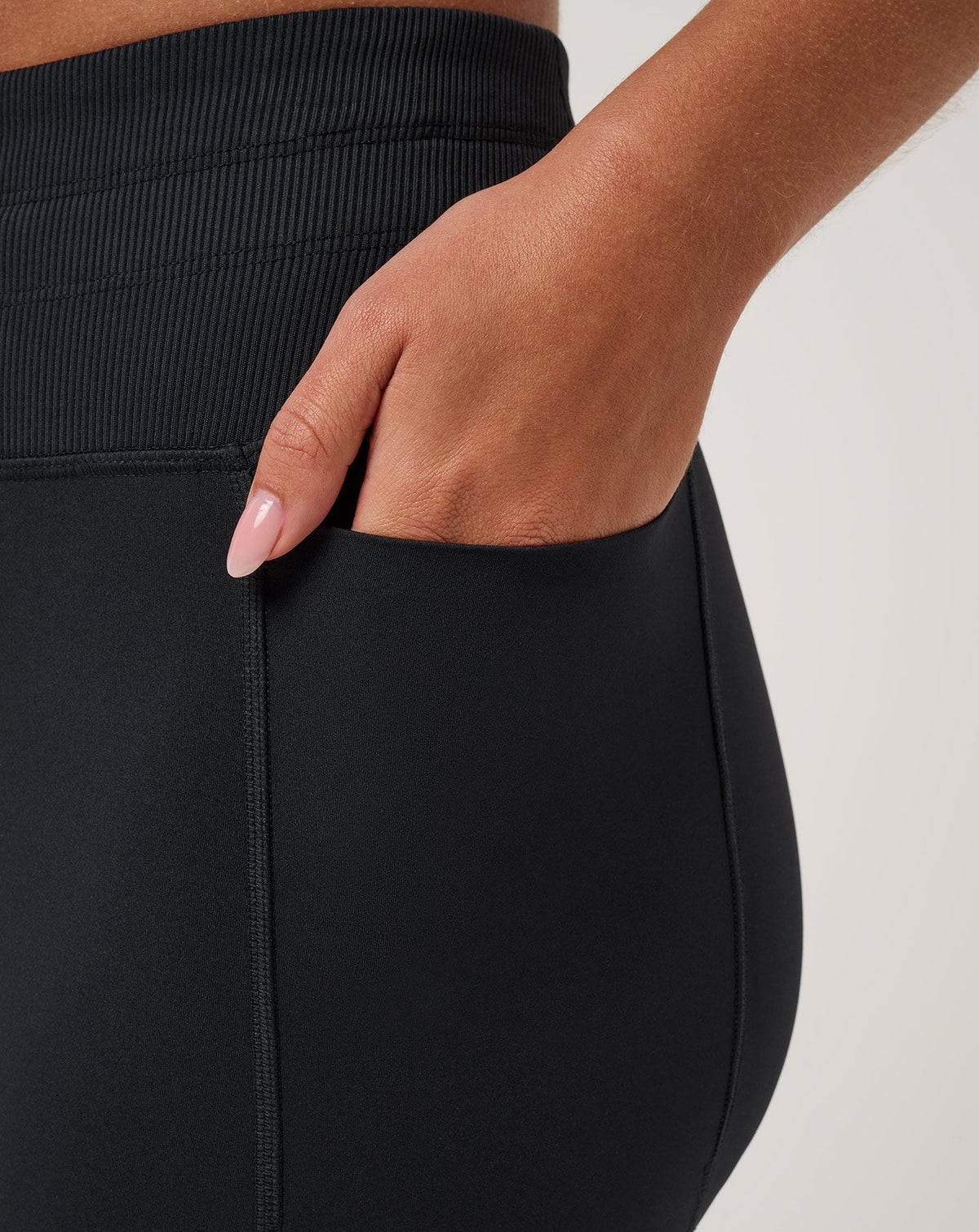 Moveknit Tie Bonded Legging Black | Travis Mathew Trending