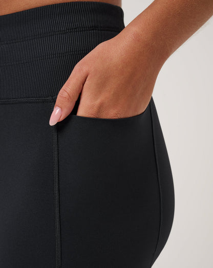 Moveknit Tie Bonded Legging Black | Travis Mathew Trending