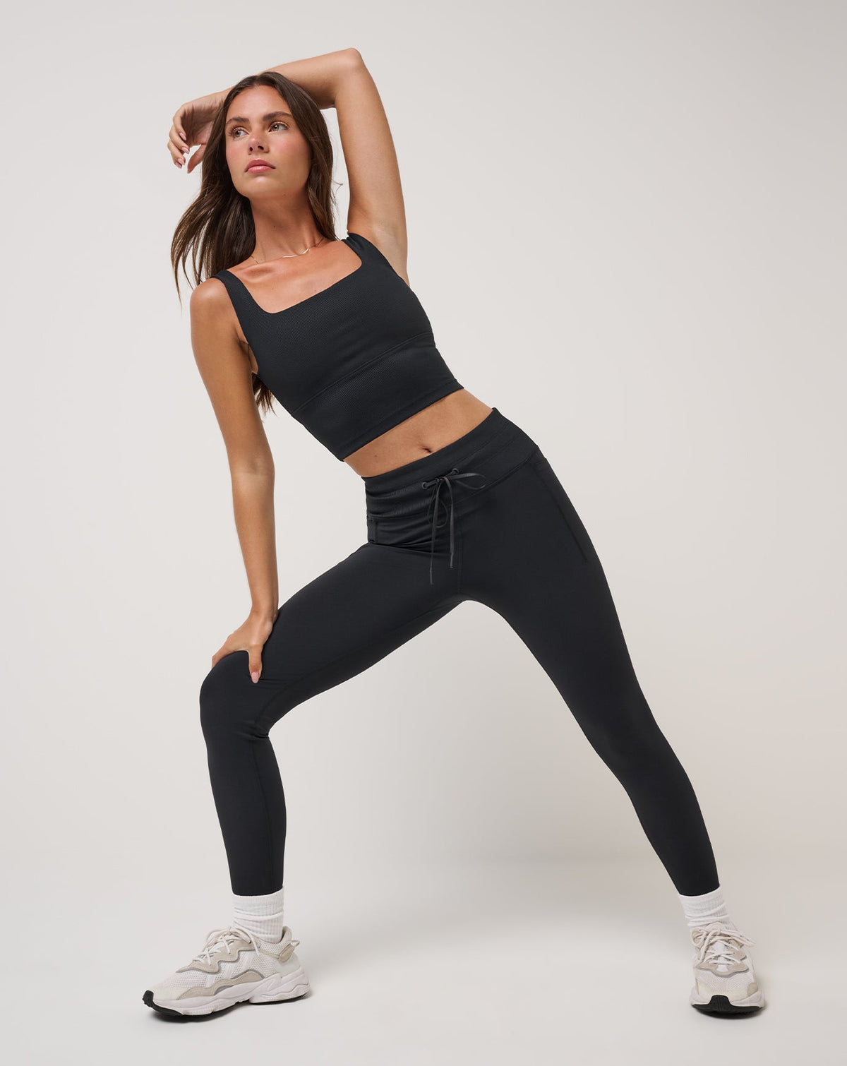 Moveknit Tie Bonded Legging Black | Travis Mathew Trending