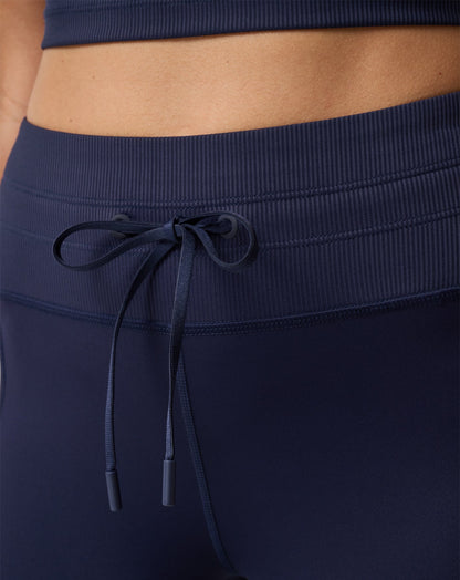 Moveknit Tie Bonded Legging Navy Blazer | Travis Mathew Classic