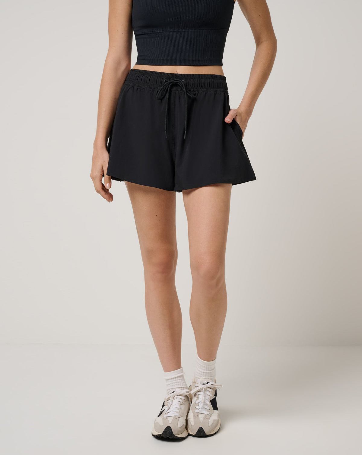 Breezeblend Challenger Short Black | Travis Mathew Great Value