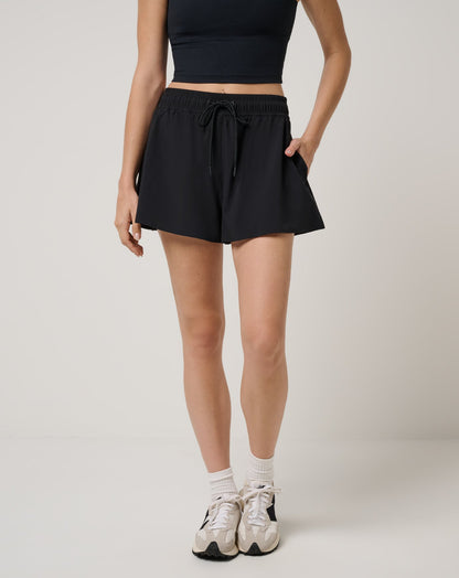 Breezeblend Challenger Short Black | Travis Mathew Great Value