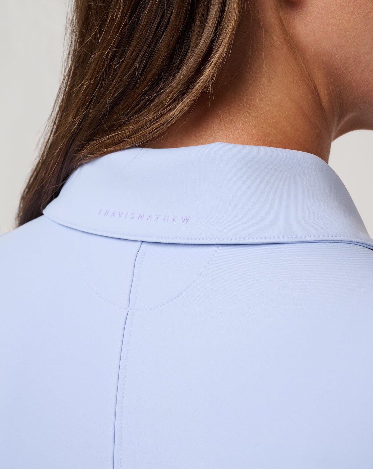 Moveknit Sleeveless Polo Dress 2.0 Soft Blue | Travis Mathew Smart Buy