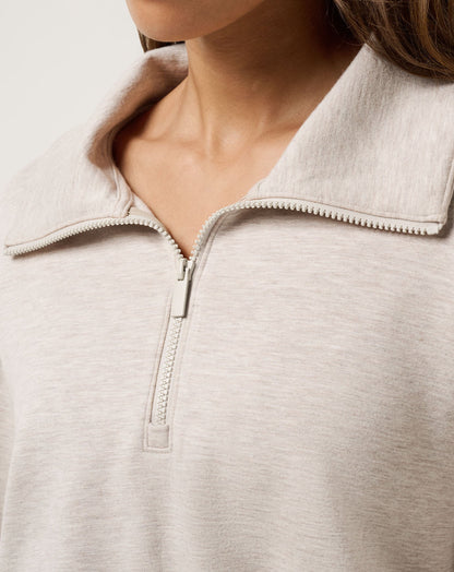 Skyloft Soft Zip Dress Heather Savannah Tan | Travis Mathew Customer Favorite