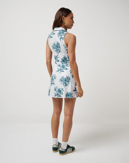 Tie Breaker Polo Dress Moonbeam | Travis Mathew Latest