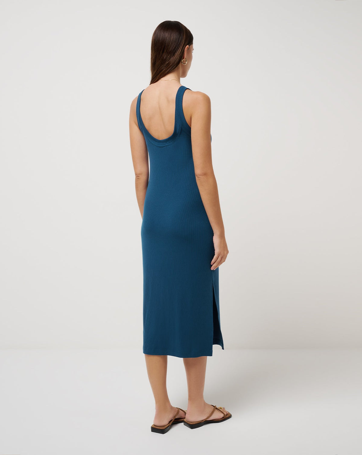 Pinot Cloud Midi Dress Poseidon | Travis Mathew Quality