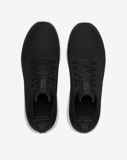 The Daily Lite Shoe Black | Travis Mathew Top Pick