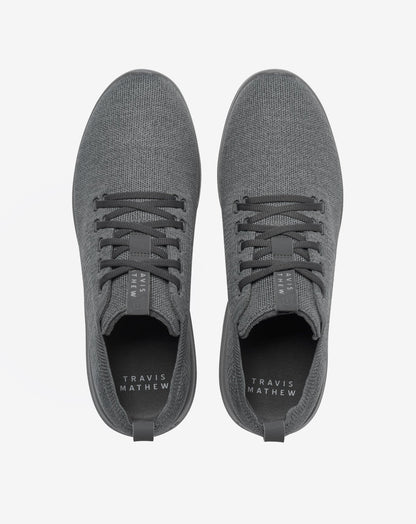 The Daily Lite Shoe Heather Quiet Shade/Grey Pinstripe | Travis Mathew Smart Buy