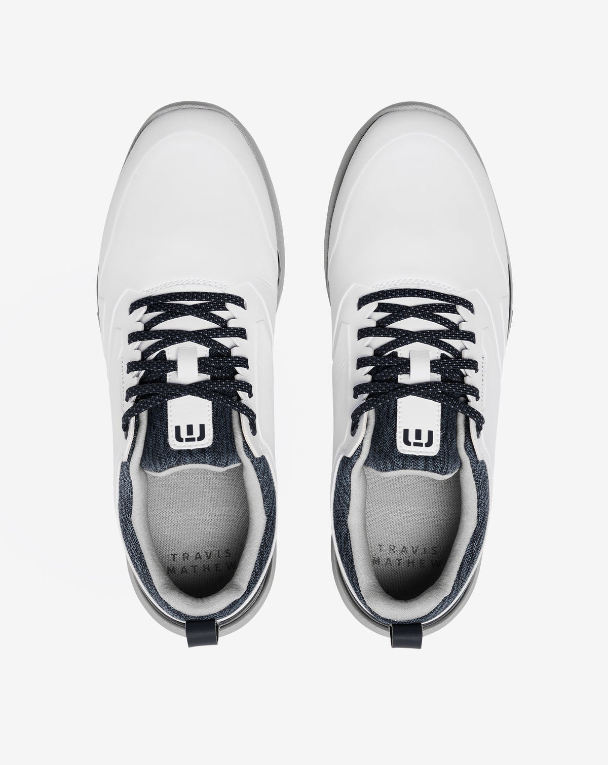 The Daily Pro Plus Golf Shoe White/Total Eclipse | Travis Mathew Best Price