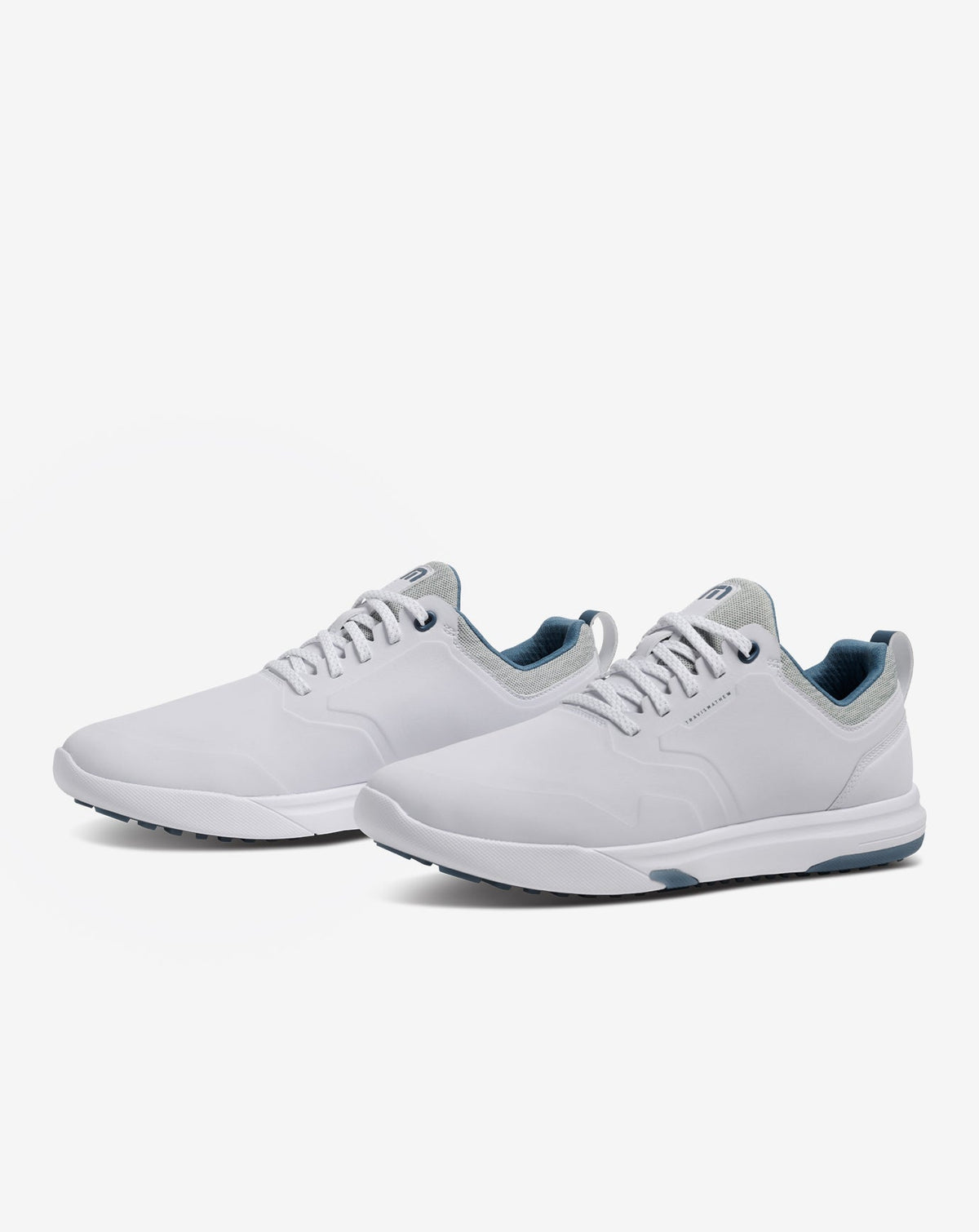 The Daily Pro Plus Golf Shoe White/Blue | Travis Mathew Smart Buy