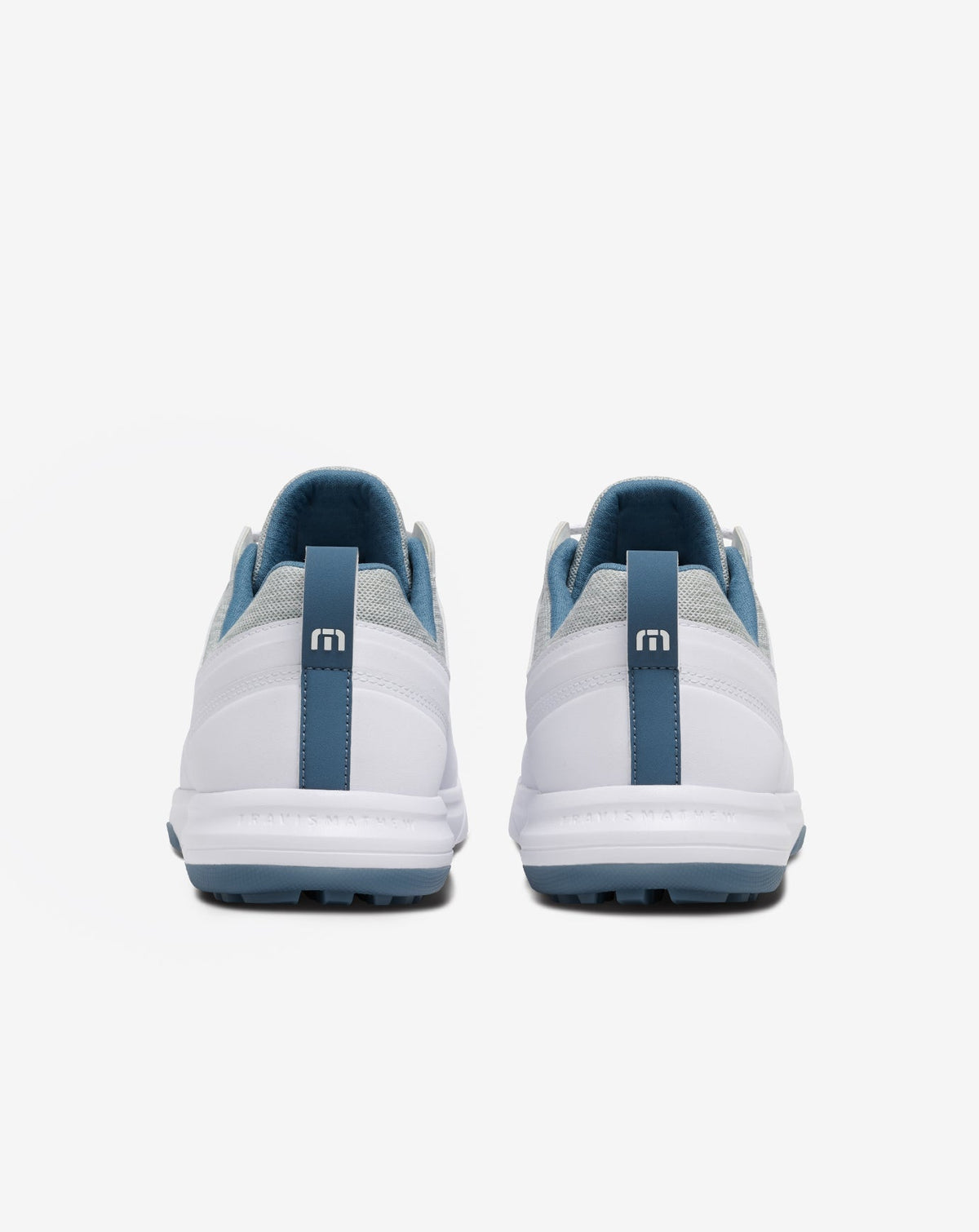 The Daily Pro Plus Golf Shoe White/Blue | Travis Mathew Smart Buy