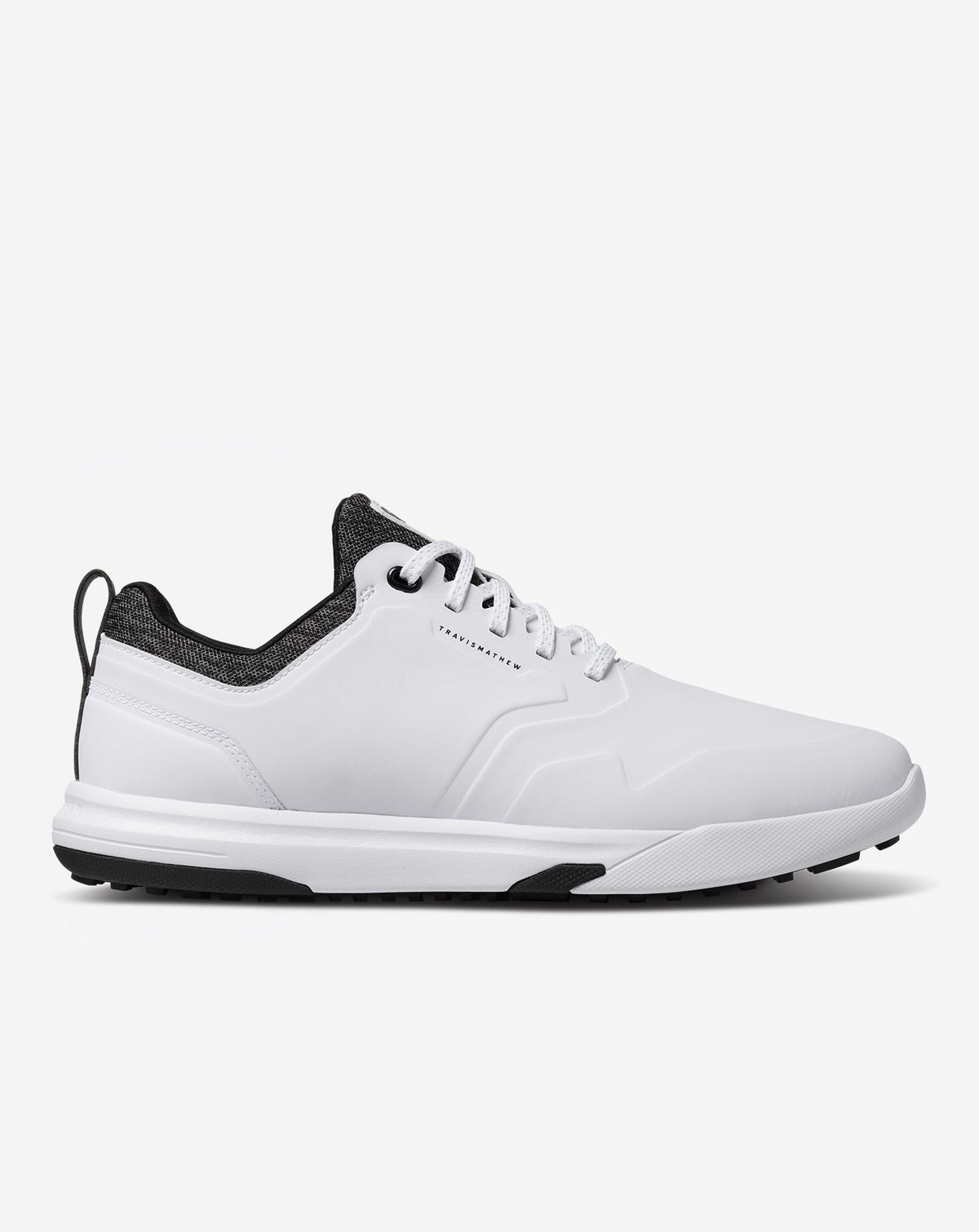 The Daily Pro Plus Golf Shoe White/Black | Travis Mathew Great Value