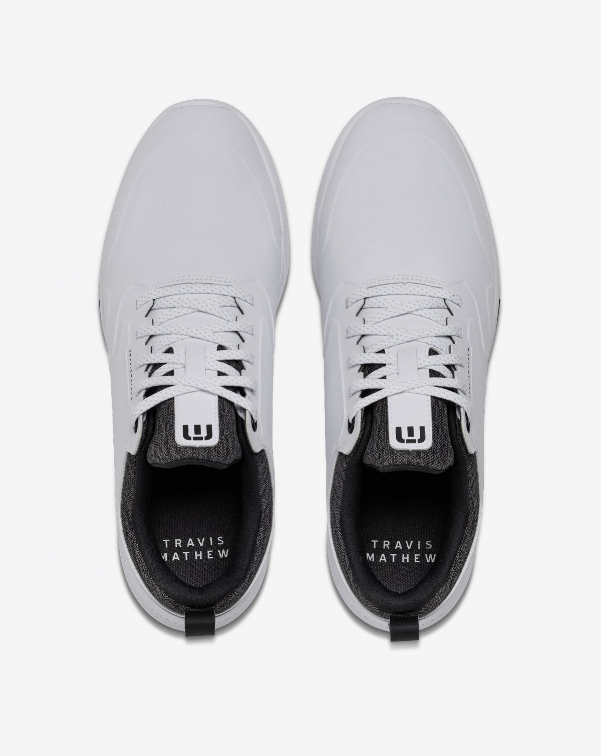 The Daily Pro Plus Golf Shoe White/Black | Travis Mathew Great Value